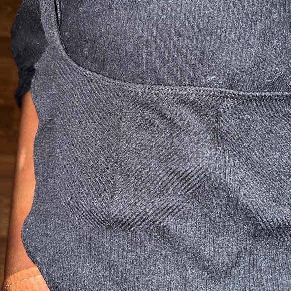 NWT Urban Outfitters Black Ribbed Thong Bodysuit - Picture 5 of 5